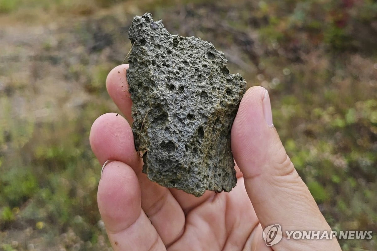 '100만년 전' 석기 나왔다…"최초의 인류 흔적"