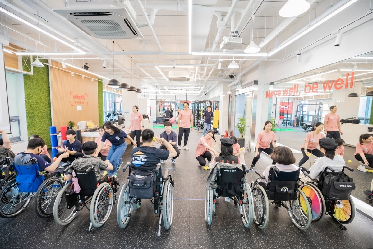 상상인그룹, 휠체어 운동프로그램 참여 아동·청소년 모집