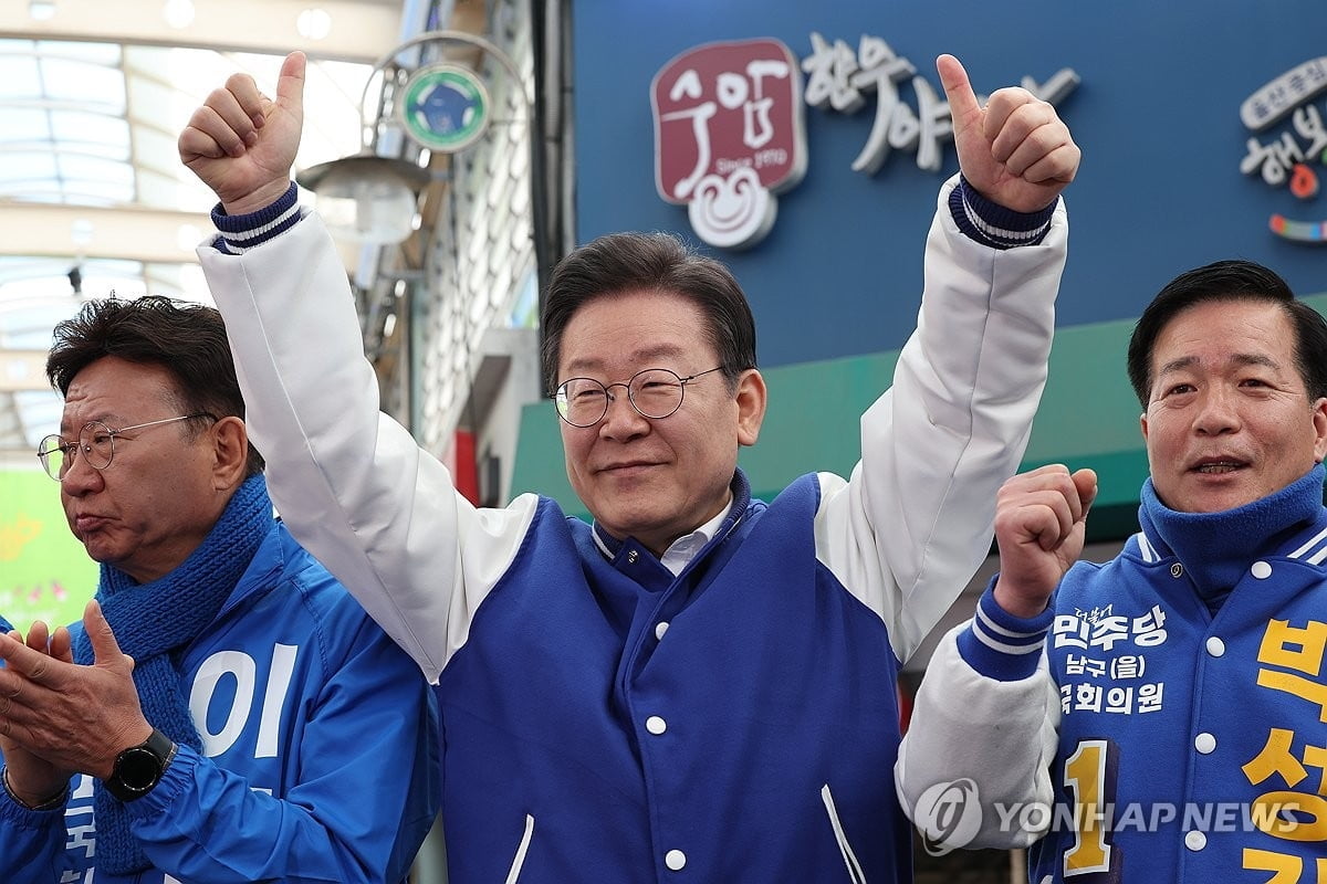 이재명 경호차에 '위협 운전'한 화물차 운전자