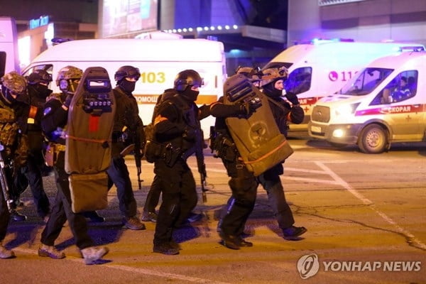 러시아 공연장 테러 사망자 93명…"한국인 피해 없어"