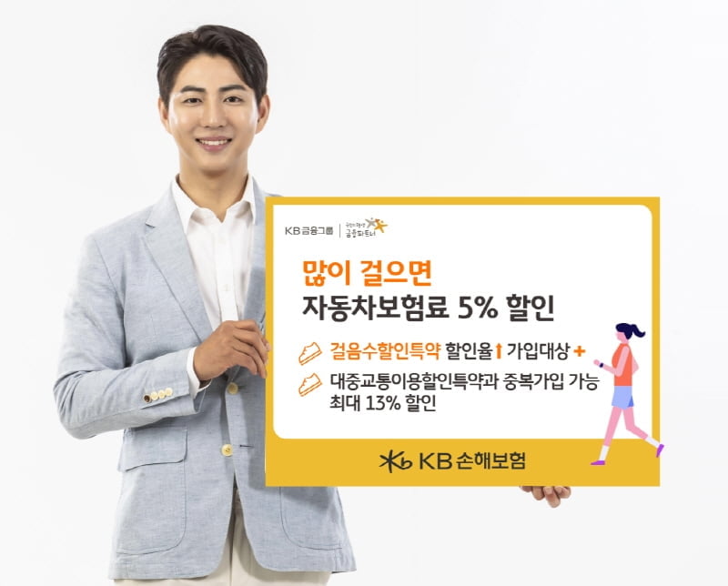 "많이 걸으면 자동차보험료 5% 바카라"