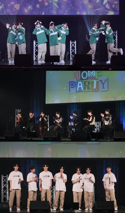 ATBO、日本東京・大阪初のファンミーティング「HOME PARTY」の成功を終える