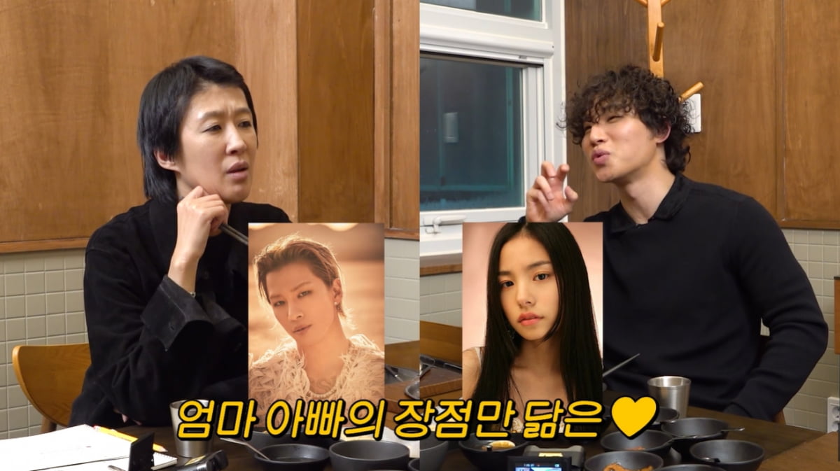 Daesung said that Taeyang and Min Hyo-rin's sons look exactly like them.