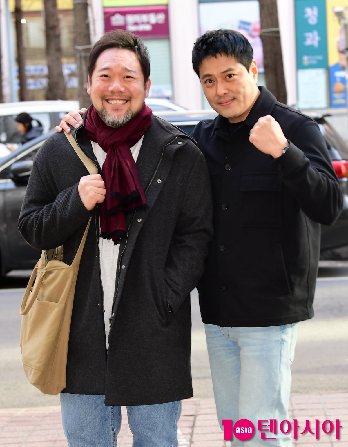 [TEN포토]한승현-김혁 '최중순과 야율융서 첫번째로 왔어요'(고려거란전쟁 종방연)