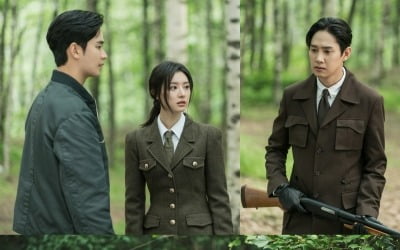 김수현, 김지원 동창 박성훈 경계 모드…든든한 남편美 ('눈물의 여왕')