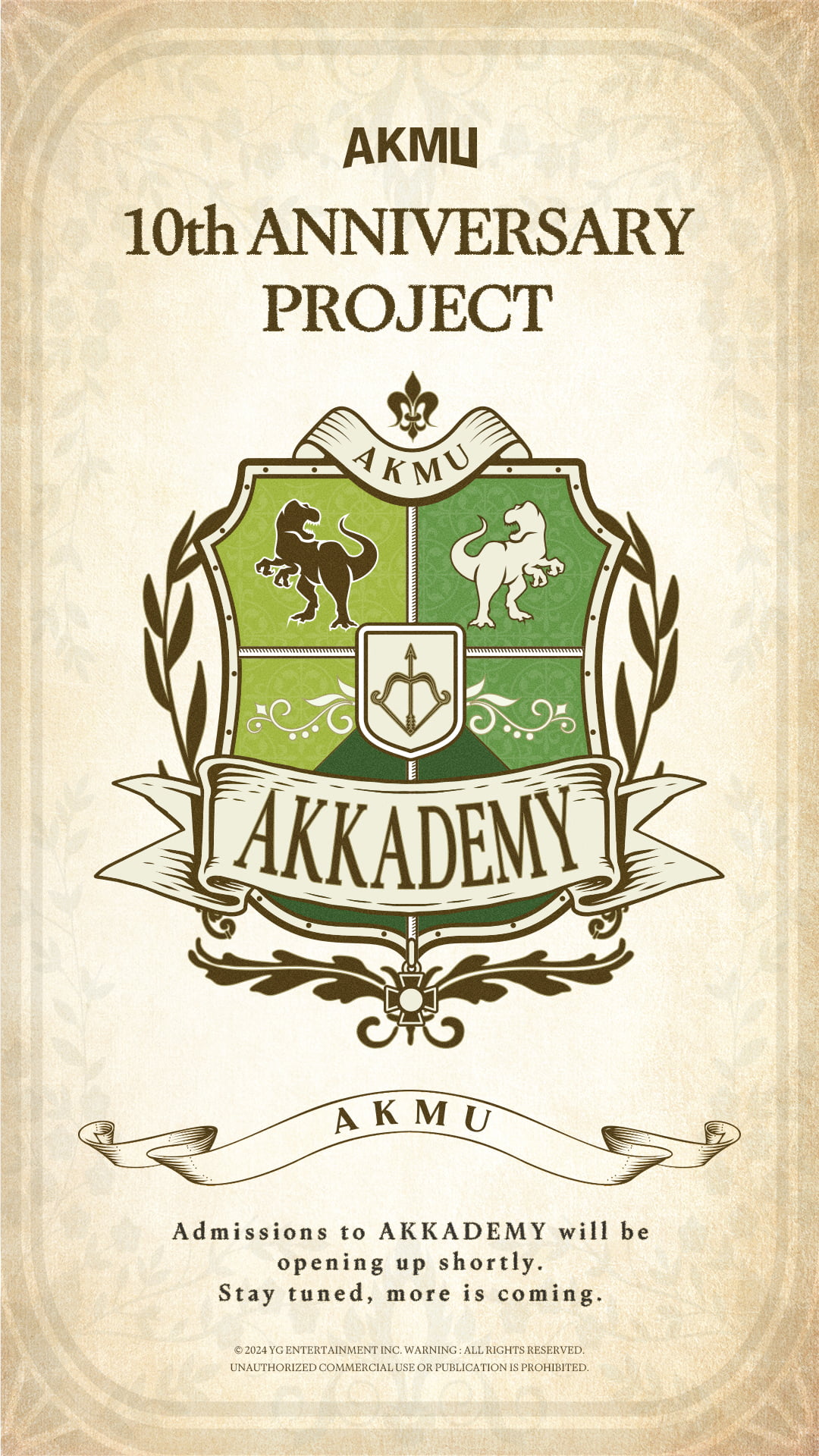 AKMU, 데뷔 10주년 프로젝트 본격 가동…첫 공식 팬덤명은 'AKKADEMY'