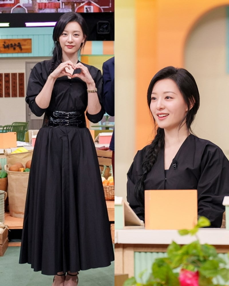 Kim Ji-won, was the 4.1 million won dress too tight?