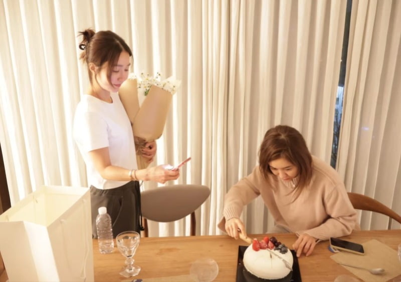 Ock Joo-hyun, what happened this year? Spotted with Jin Lee, who lives in New York