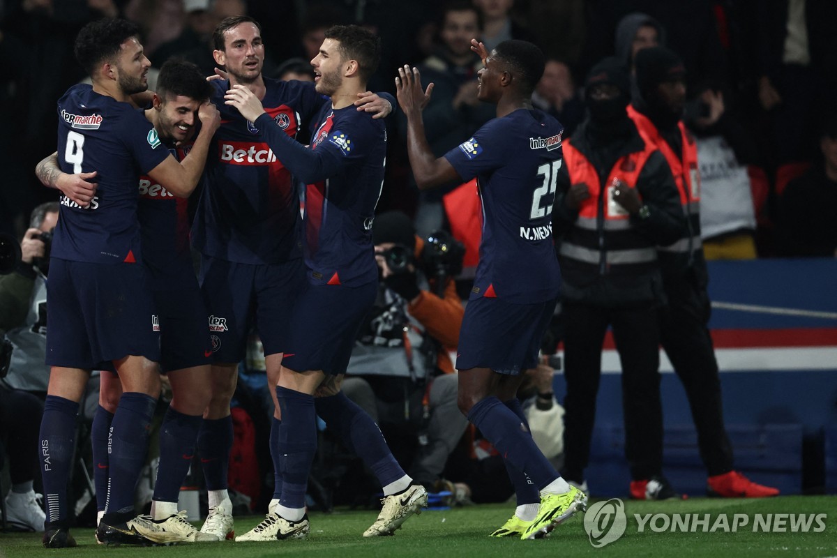 국가대표 승선한 이강인 풀타임…PSG, 프랑스컵 4강 진출