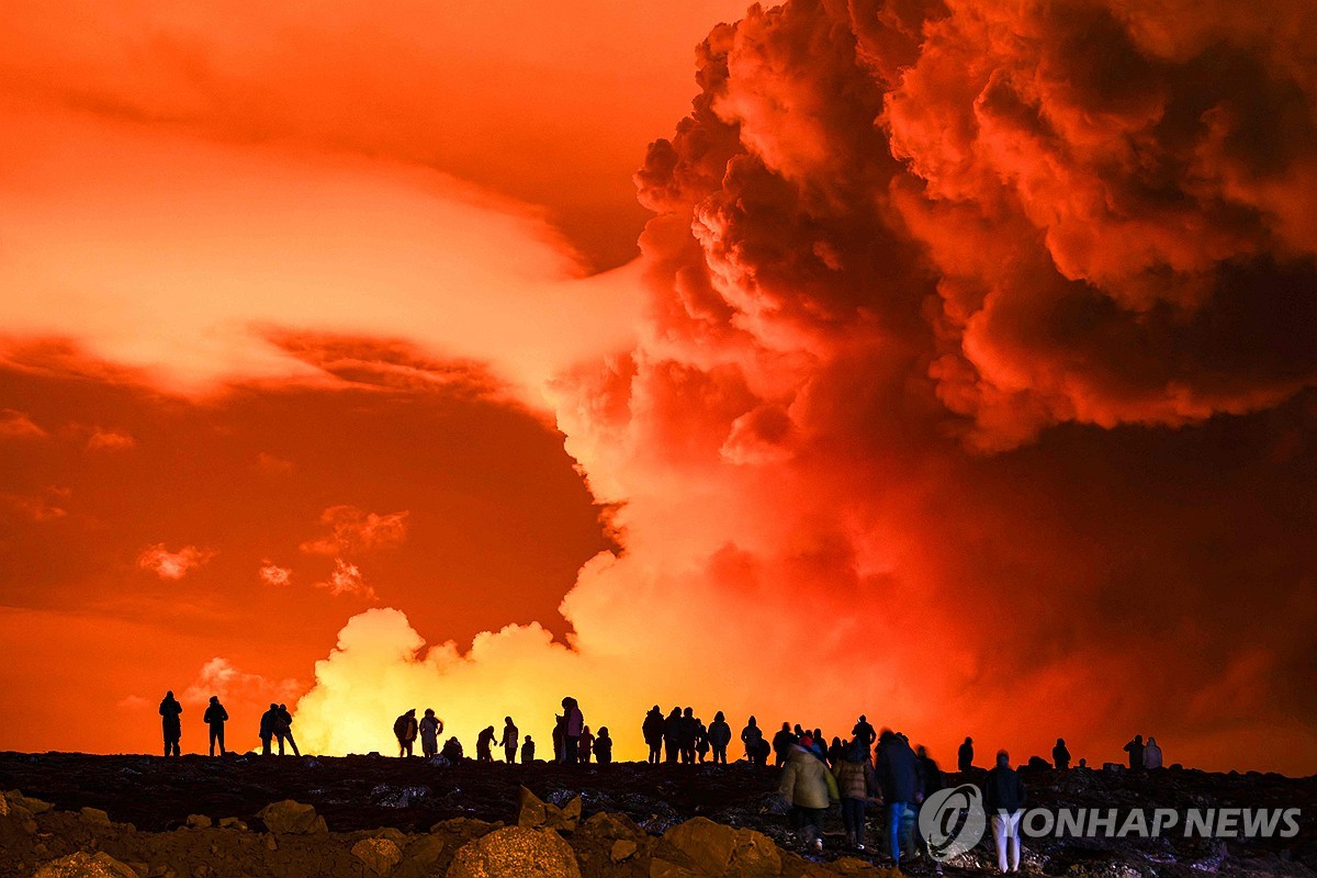 [월드&포토] 아이슬란드 화산 폭발
