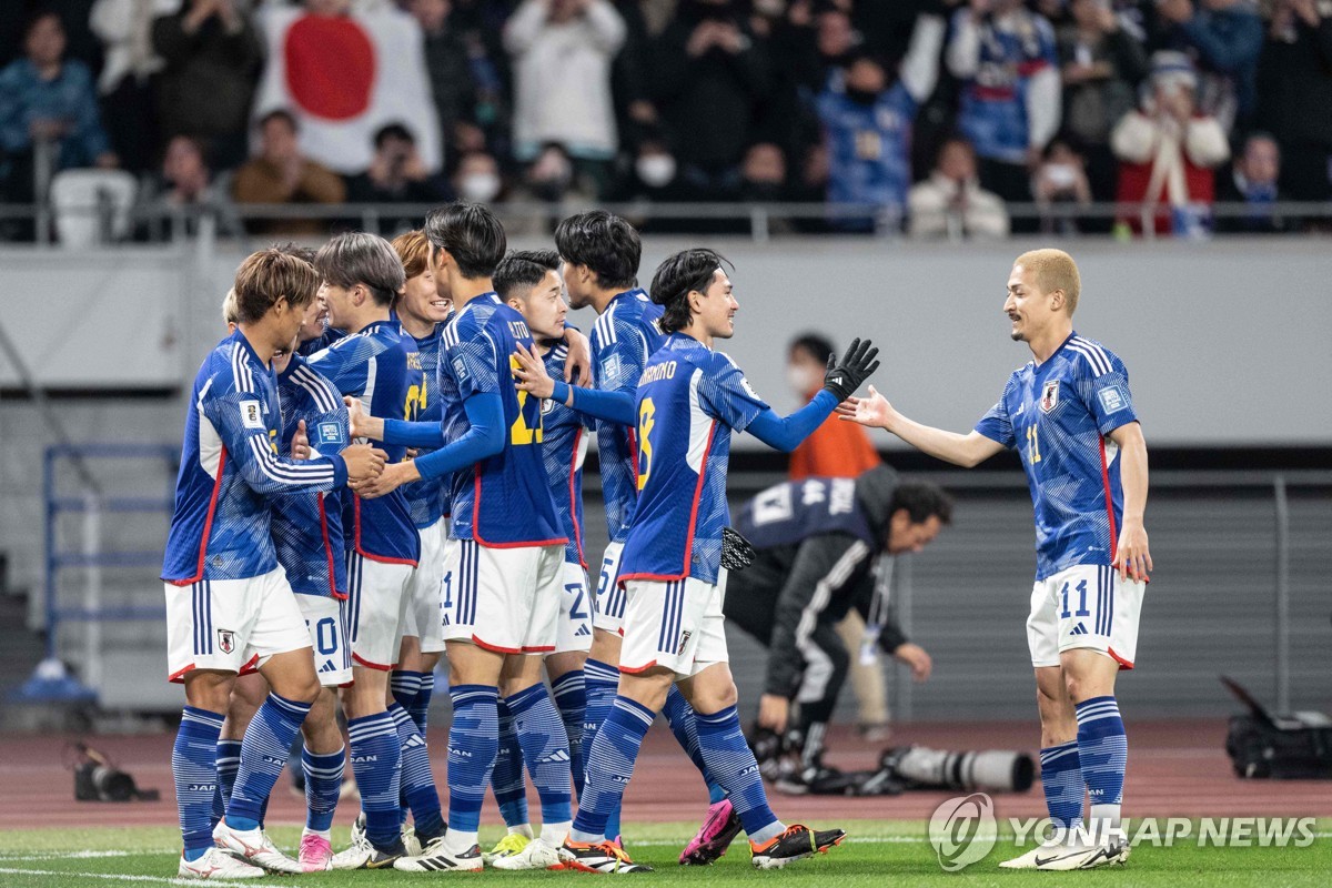 일본, 북한에 1-0 진땀승…북중미월드컵 예선 B조 '3연승+선두'