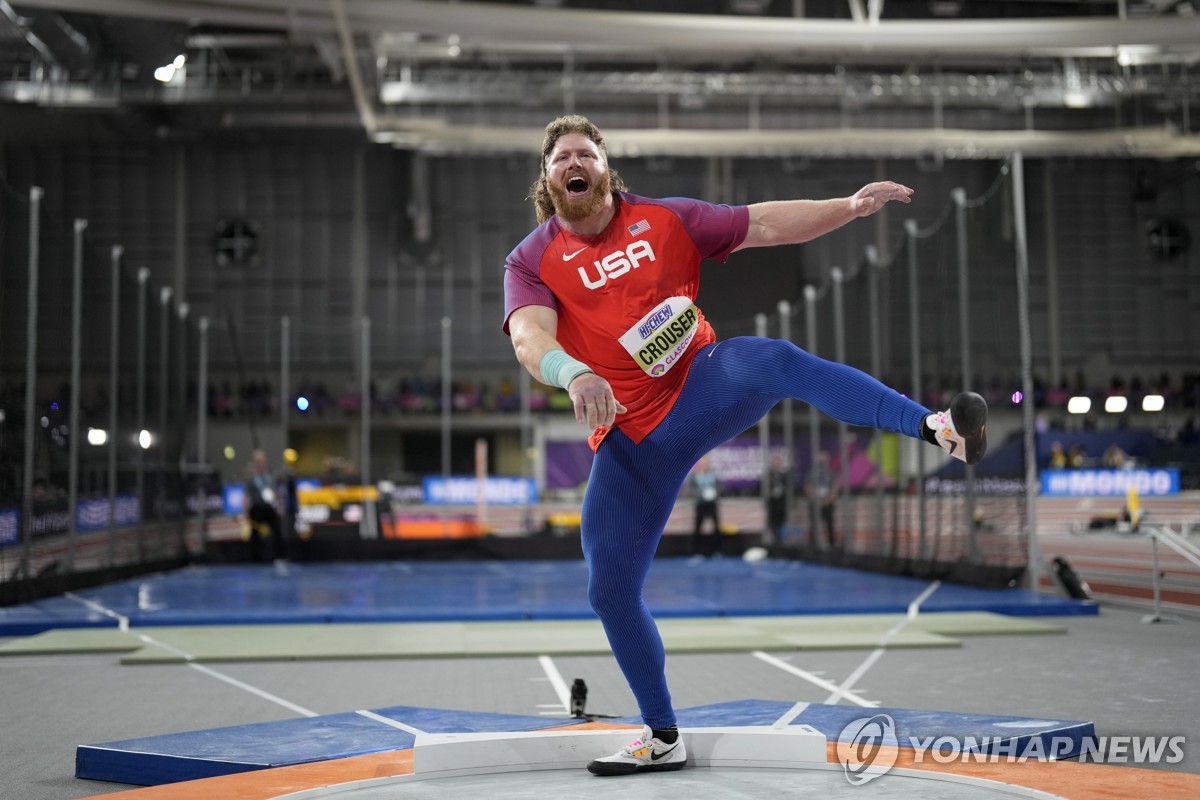 콜먼, 라일스 꺾고 세계실내육상선수권 남자 60ｍ 우승…6초41