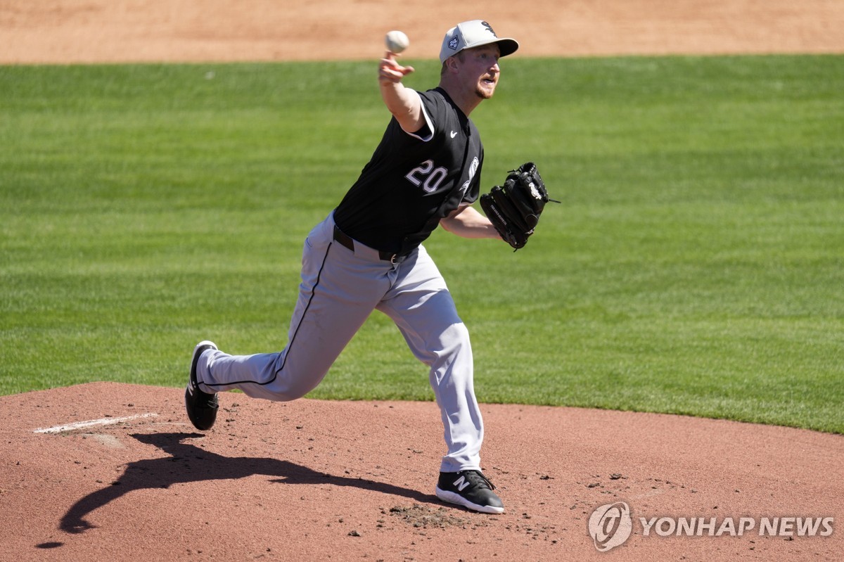 MLB 화이트삭스 페디, 시범경기 최종전 5이닝 1실점