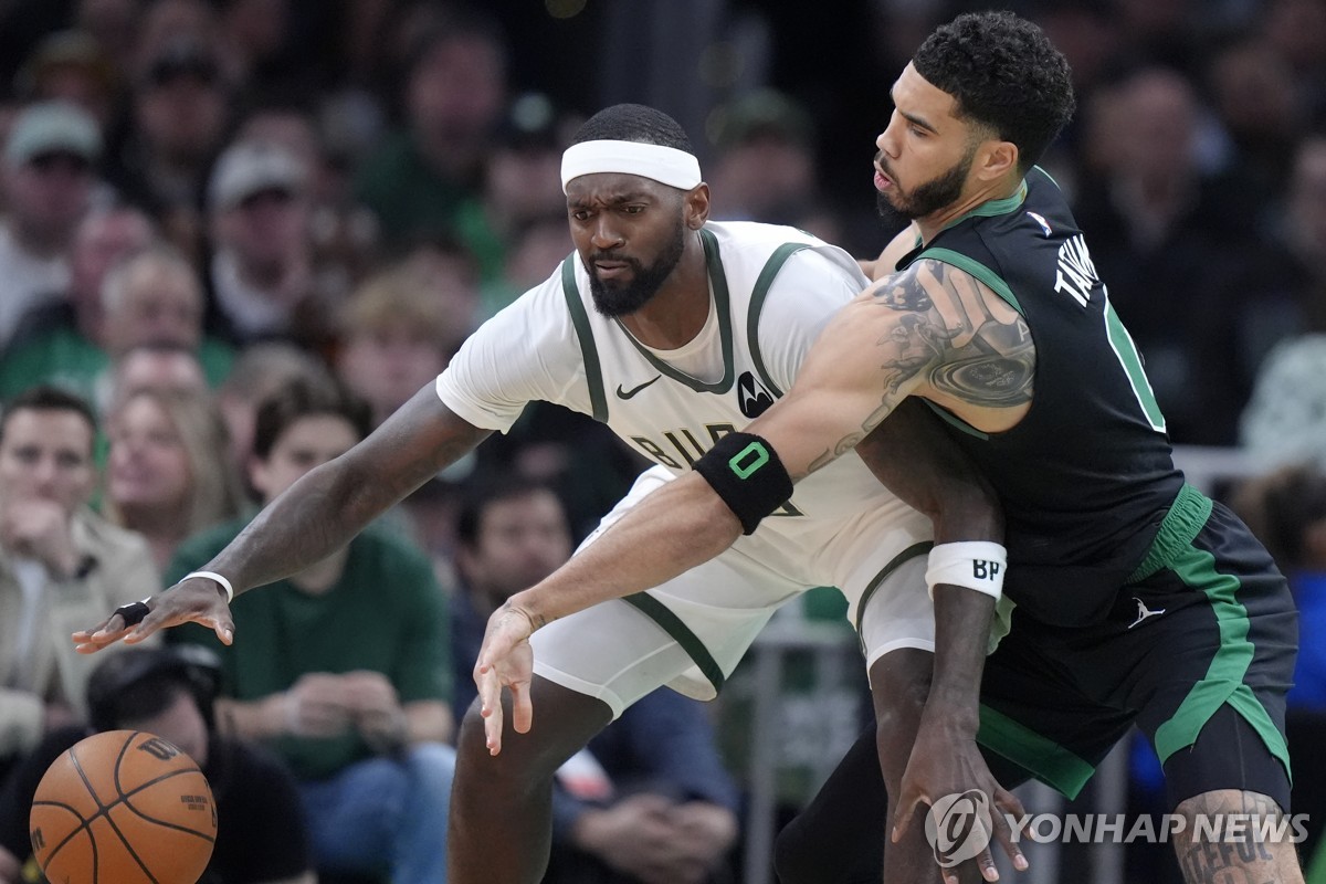 '테이텀 31점' NBA 보스턴, 아데토쿤보 빠진 밀워키에 신승