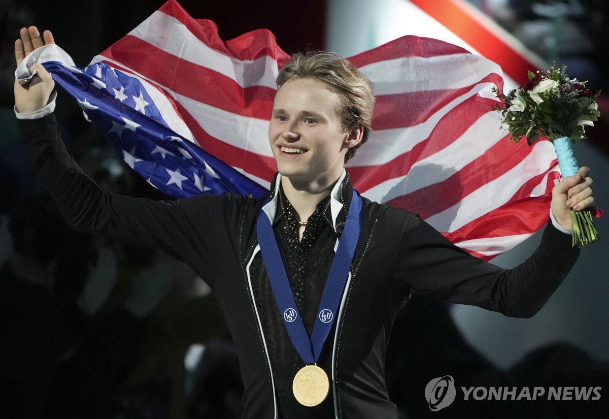 '249.65점' 차준환, 피겨 세계선수권 10위…2년 연속 입상 불발