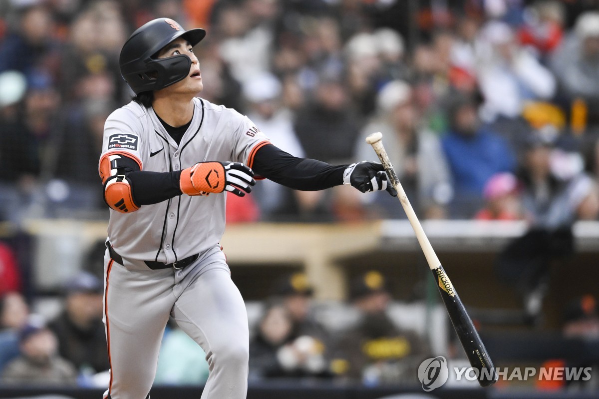 MLB 3경기만에 손맛…이정후, 한국인 최소경기 데뷔홈런 공동2위