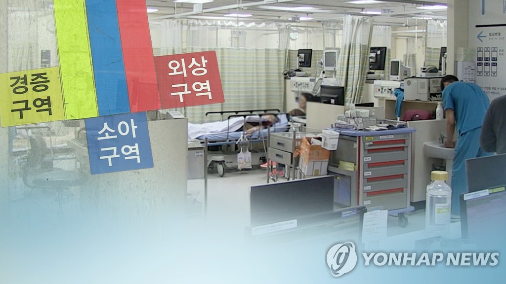 정부 "권역응급의료센터 경증환자비율 27%…분산사업 실시"(종합)