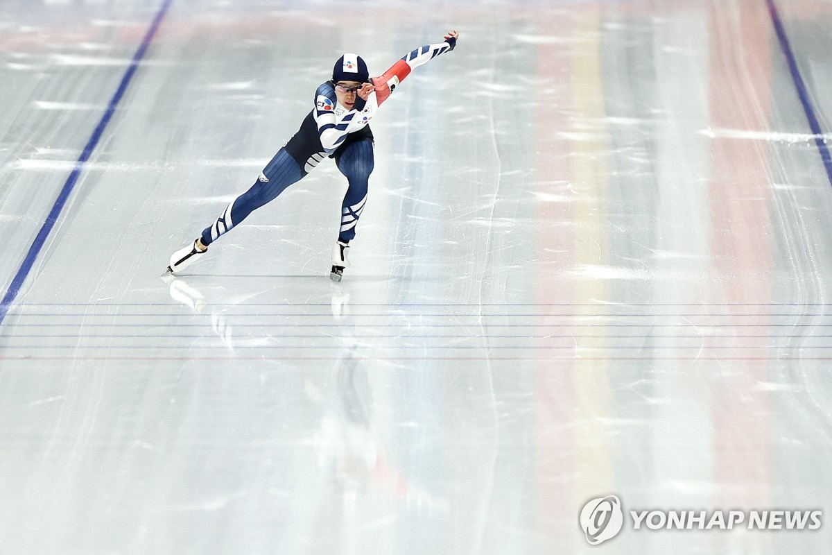 빙속 김민선, 스프린트 세계선수권 500ｍ 2차 2위…종합 6위