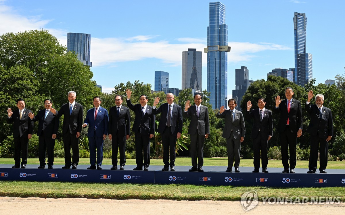 호주-아세안 정상, 中겨냥 "남중국해서 안정위협 행동 자제해야"