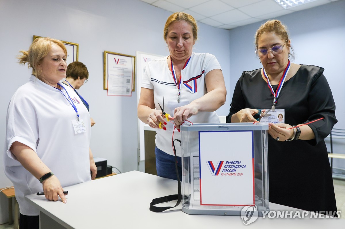 [3보] 푸틴, 역대 최고 득표율로 5선 확실…종신집권 '차르'로