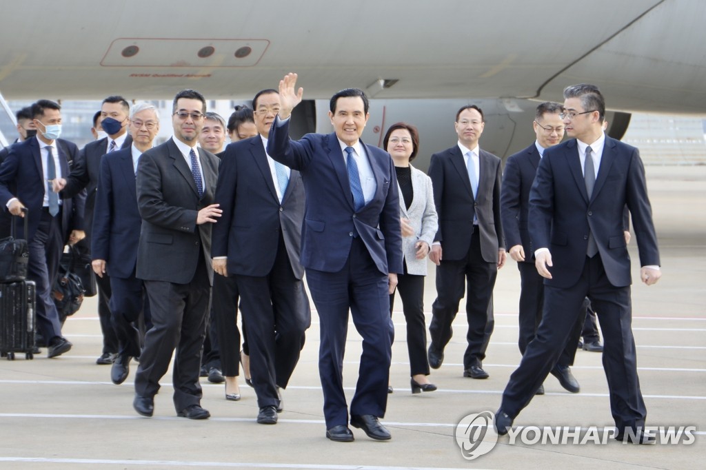 '친중파' 마잉주 전 대만 총통, 내달 中 방문…작년 이어 두번째