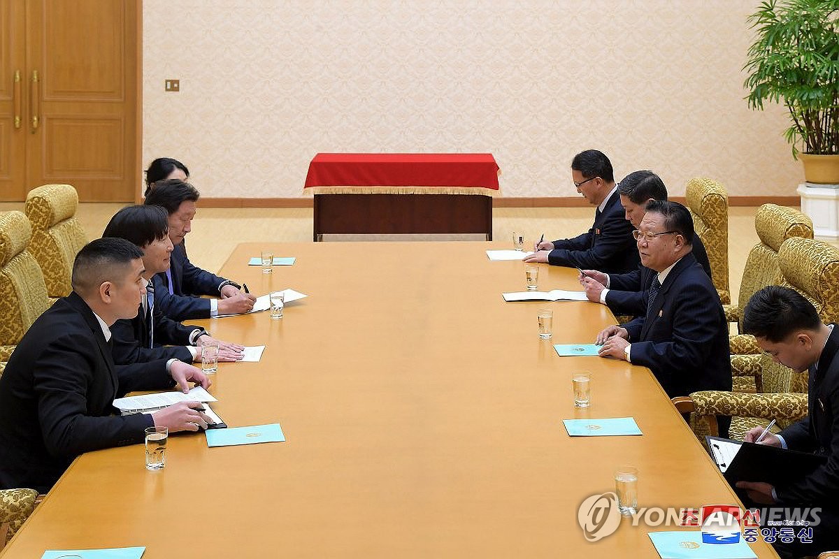 北외무성 대표단, 몽골 방문…우방국 관계 다지기 모색