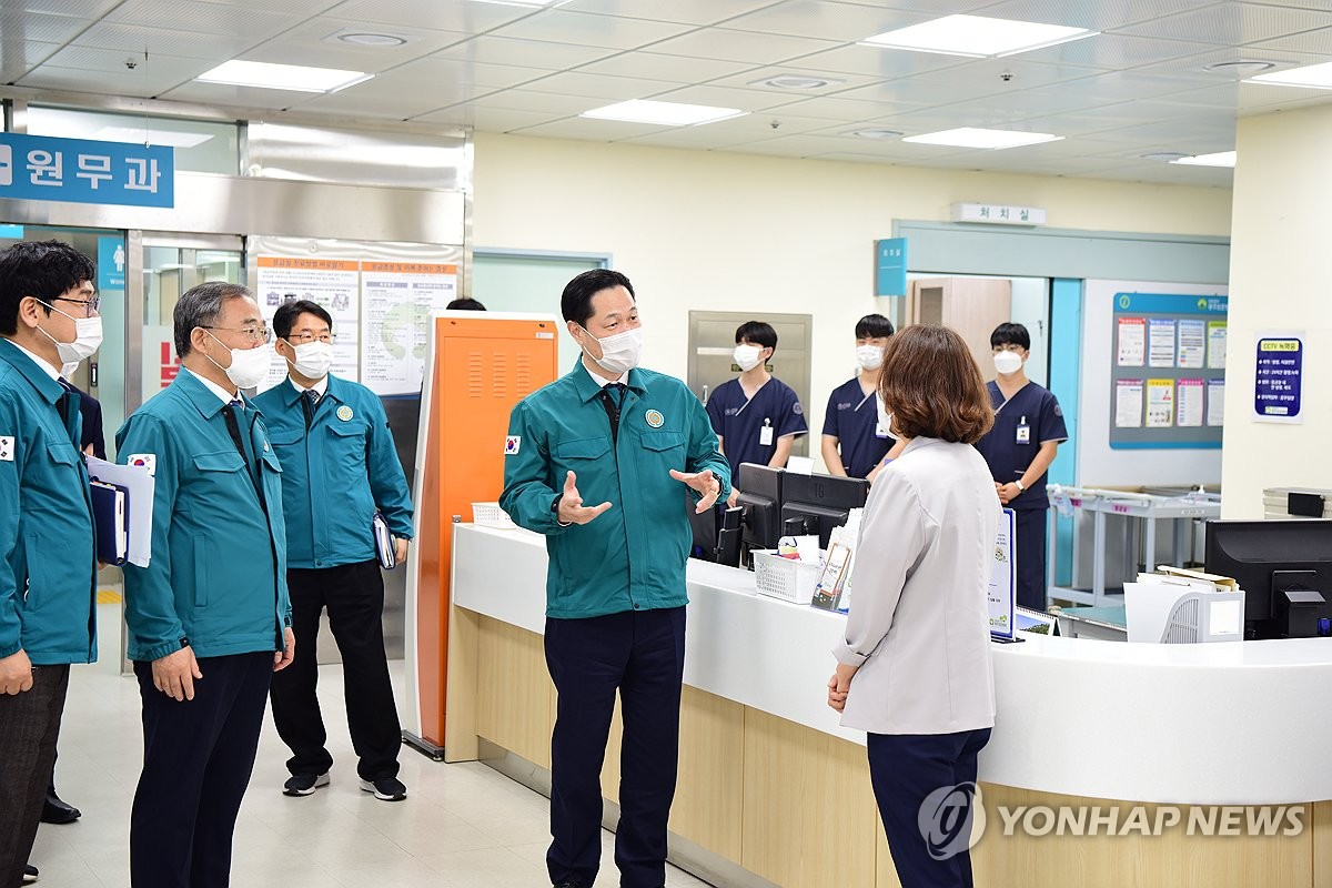 보훈차관, 홍성의료원 방문해 비상진료체계 점검