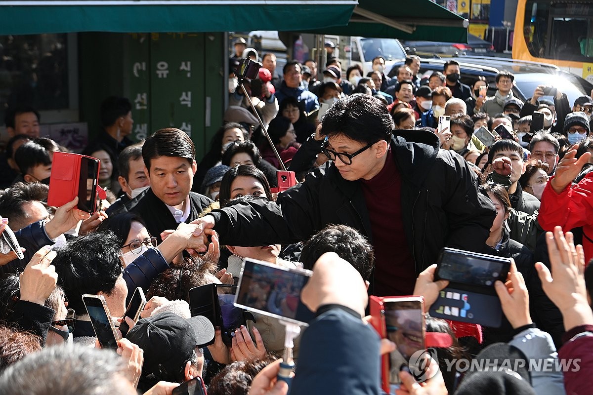 한동훈, 성남서 이재명 '난타'…재건축 공약으로 표심잡기(종합)