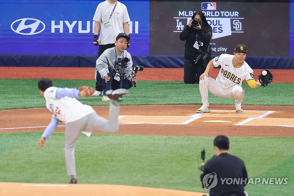 오타니 쐐기타…다저스, 샌디에이고 꺾고 MLB 서울 개막전 승리