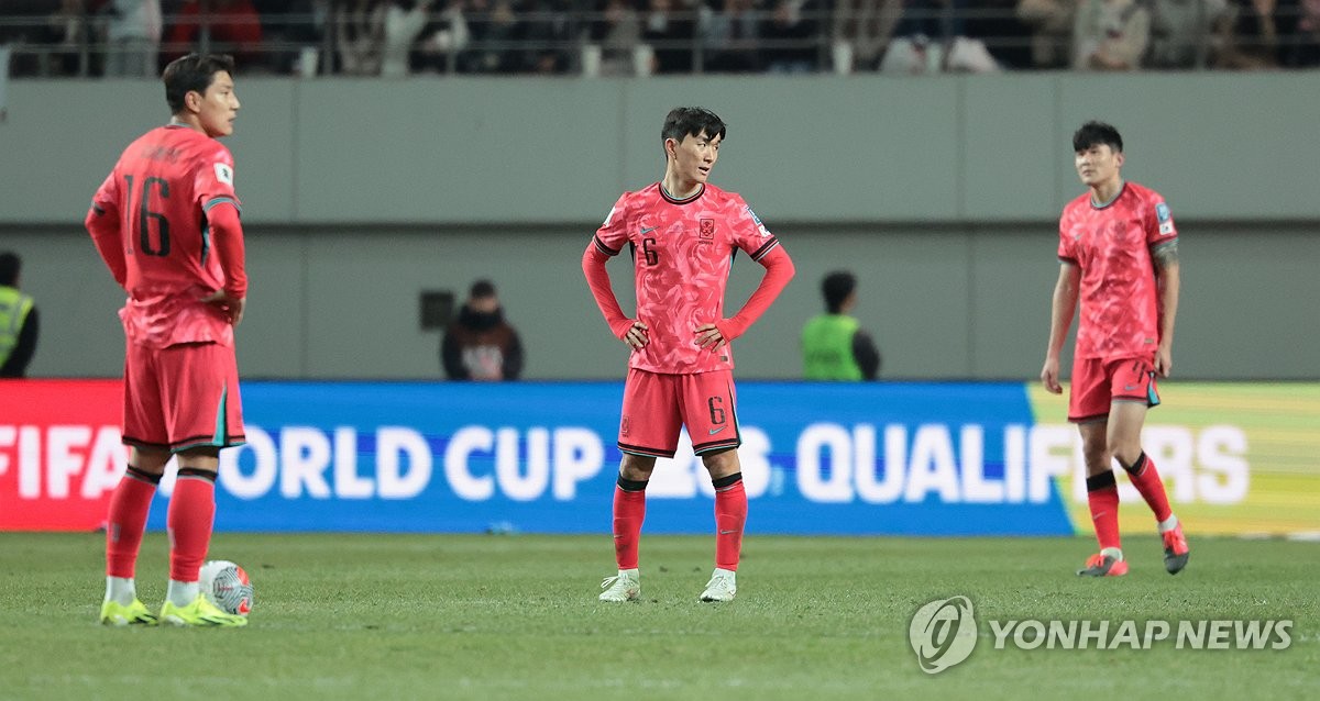 한국 축구, 손흥민 선제골에도 태국과 월드컵 예선 1-1 무승부(종합2보)