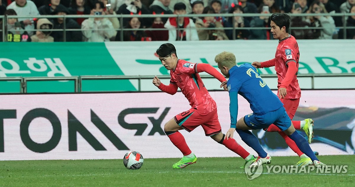 한국 축구, 손흥민 선제골에도 태국과 월드컵 예선 1-1 무승부(종합2보)