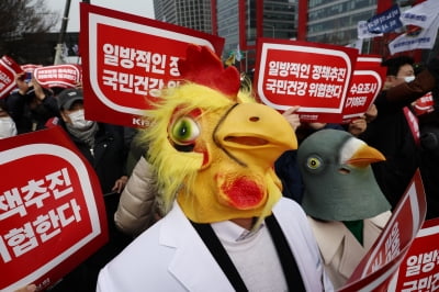 "거래처 의사가 집회 나오라고 협박" 논란…해명 나선 의협
