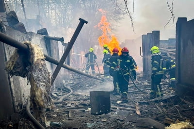 러, 우크라이나 곡물 수출 통로 오데사에 미사일 공격…"14명 사망"