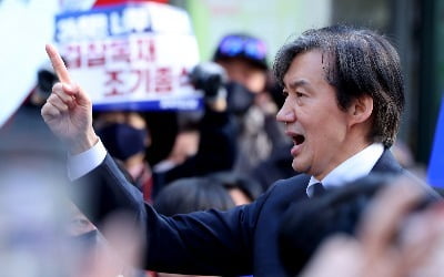 조국黨 호남서 돌풍…민주당 지지율의 2배