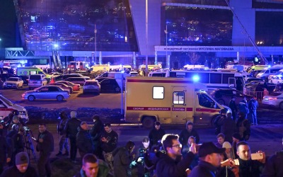 모스크바 총격 테러에 최소 60여명 참변…국제 사회 '규탄'[종합]