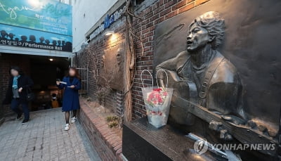학전 상징 김광석 노래비, 폐관 이후에도 자리 지킨다