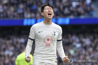 손흥민, 시즌 15호골 폭발…루턴 타운전서 2-1 역전 결승골