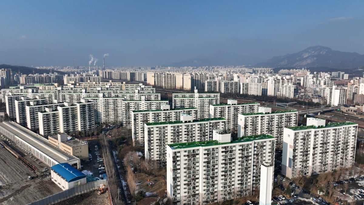 서울시 노원구 일대의 아파트드르. / 사진=한경DB