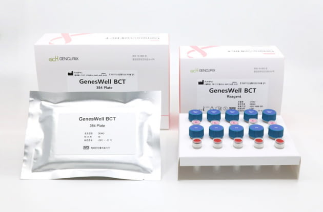 젠큐릭스의 유방암 예후진단 키트 ‘진스웰BCT’. 젠큐릭스 제공
