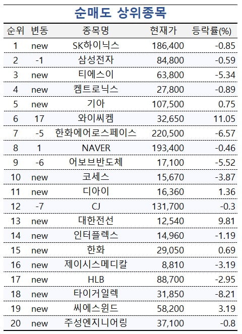 [마켓PRO] 투자 고수들, 삼성전자 팔았다…대신 5% 떨어진 이 종목 '집중 매수'