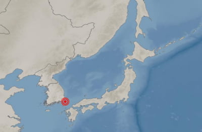 [속보] 기상청 "대마도 북북동쪽 인근 바다서 규모 4.0 지진"