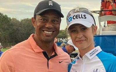 LPGA 5연속 볼트 카지노...우즈를 동경했던 코다, 전설이 되다