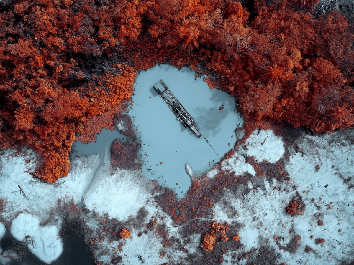 톰 헤겐, Illegal gold mining near Palangka Raya, Borneo, Indonesia, 2023 /토스 카지노 제공