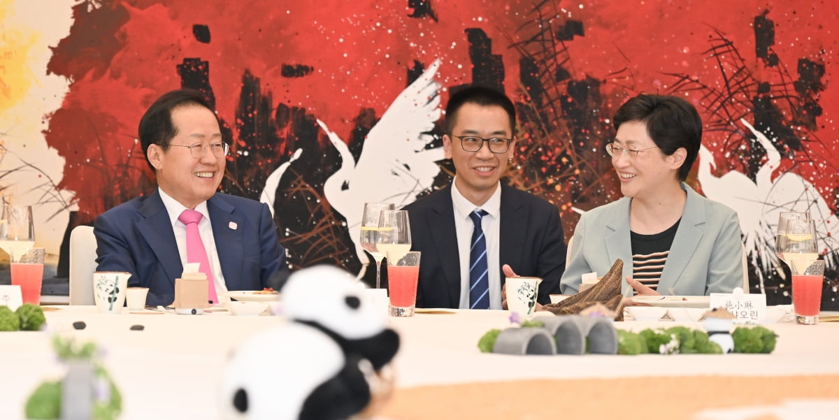 홍준표 대구광역시장, 청두시와 직항 노선 및 친선 축구경기 추진