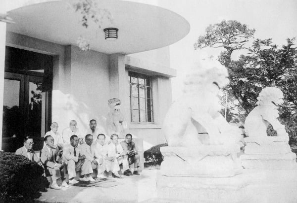 1938년 보화각 개관 기념 사진 /간송미술관 제공 