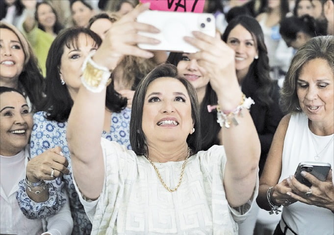 [포토] 멕시코 첫 여성대통령 나오나