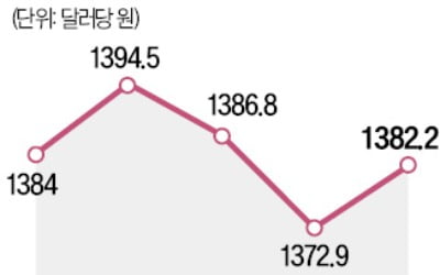 이틀간 빠졌던 원·달러 환율…다시 뜀박질