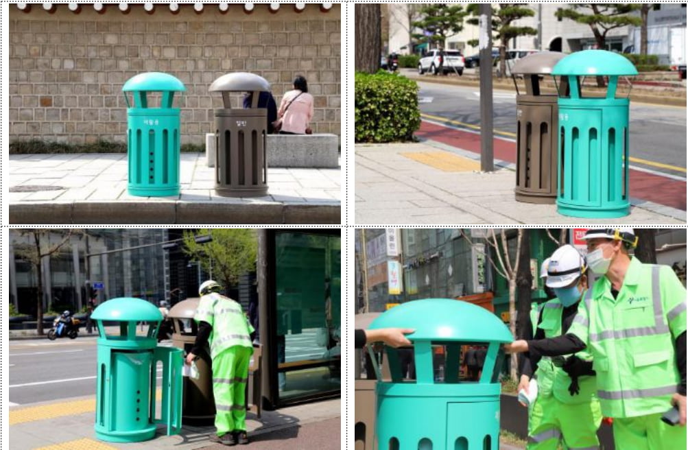 '즐거운 활력도시 서울' 이미지 맞는 쓰레기통 디자인 선봬