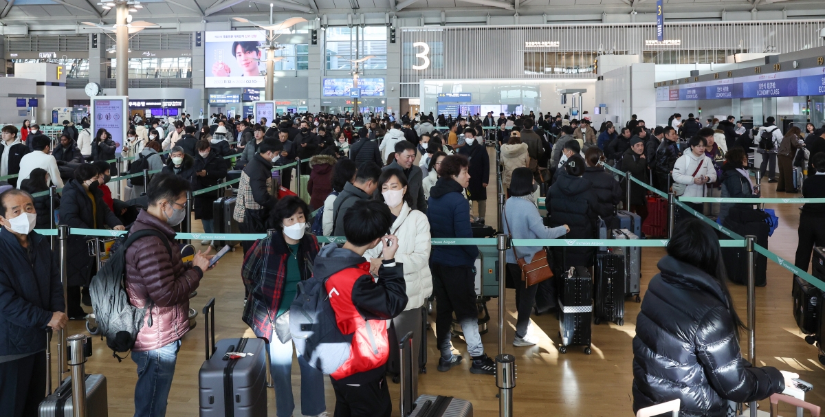 인천공항 여객실적 96.5% 회복…일본 제치고 ‘이 나라’ 떠났다