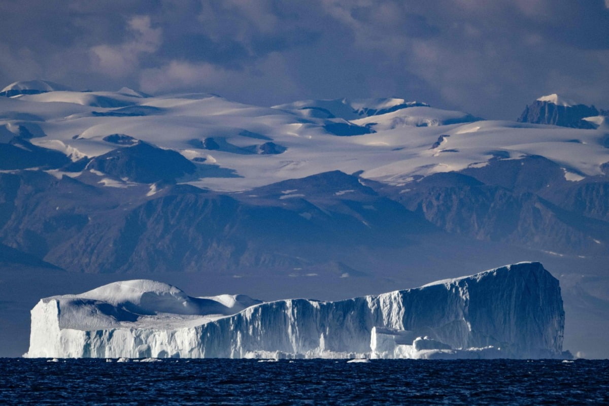 온난화의 영향으로 빠르게 녹고 있는 그린란드 빙하.  사진=연합뉴스